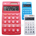8 chiffres Calculatrice de poche à double alimentation avec grandes touches (LC317)